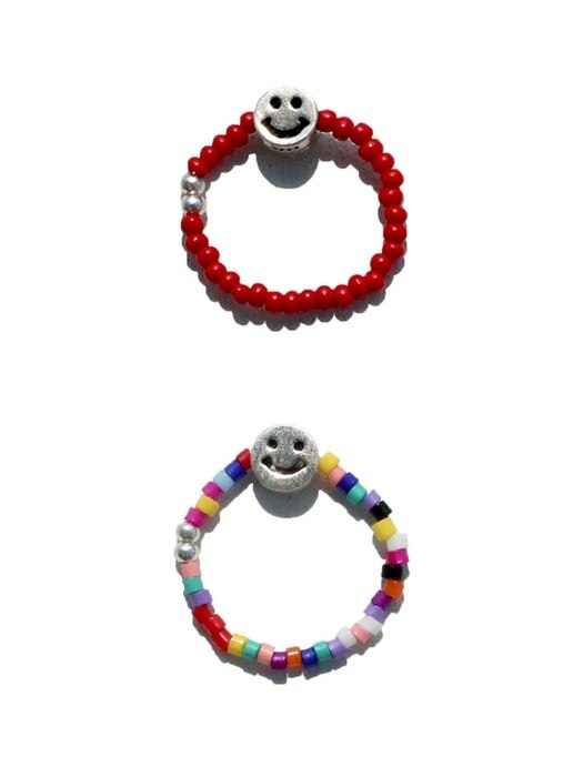 SMILE RING (RED/RAINBOW)