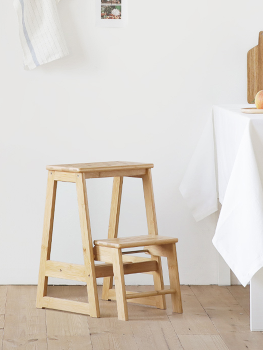 2Way Bamboo Step Stool