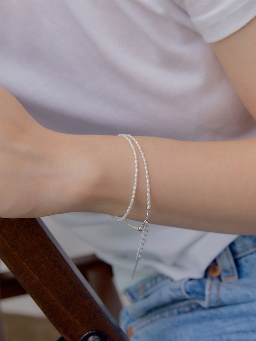 Mini Pearl Long Bracelet