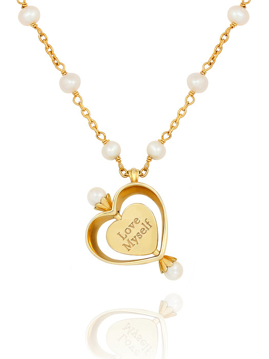 Amour spin necklace