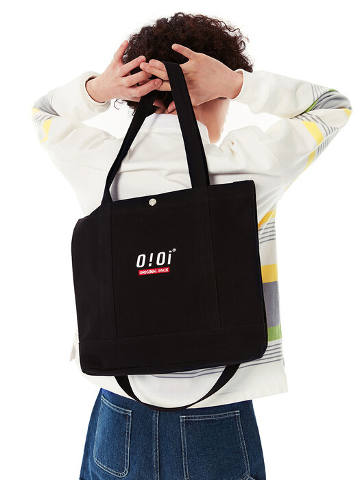 [ORIGINAL PACK] 2WAY CANVAS BAG [BLACK]