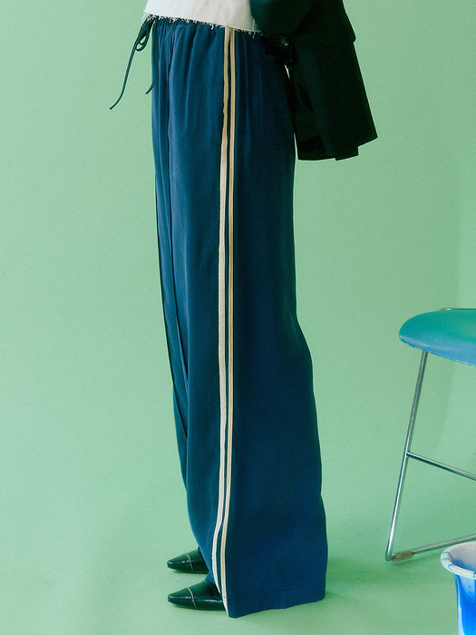 Relaxed Track Pants_Navy