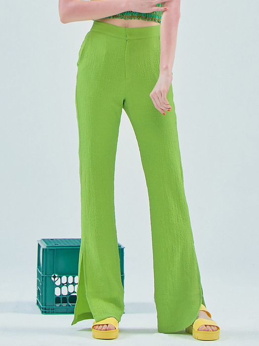 Slim pants _Light Green
