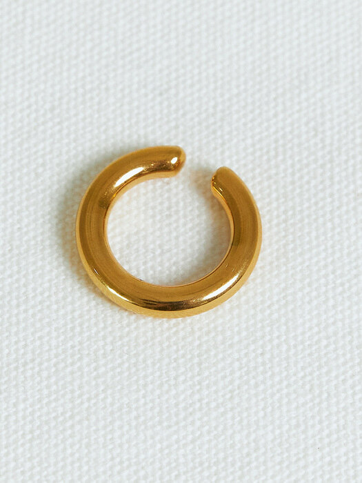 Pebble(gold) ring&earcuff