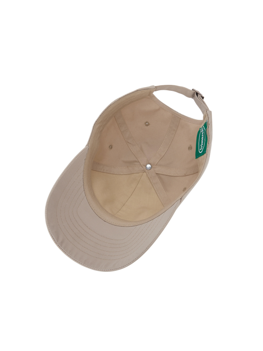 tri ball cap beige