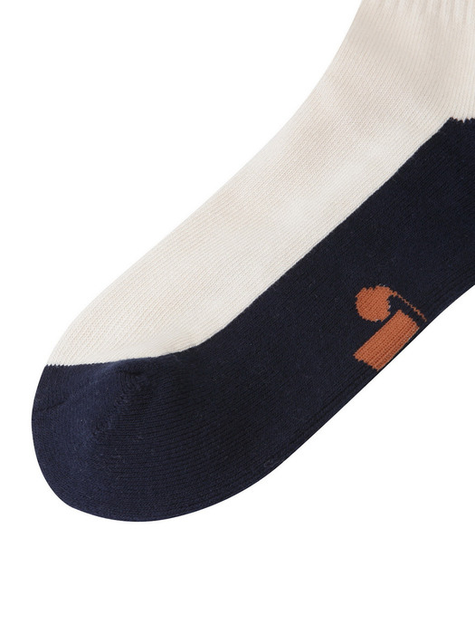 Logo athletic socks_QXLAX21600IVX