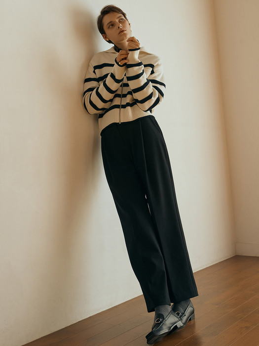[Day-Wool] One Tuck Winter Trousers_2color