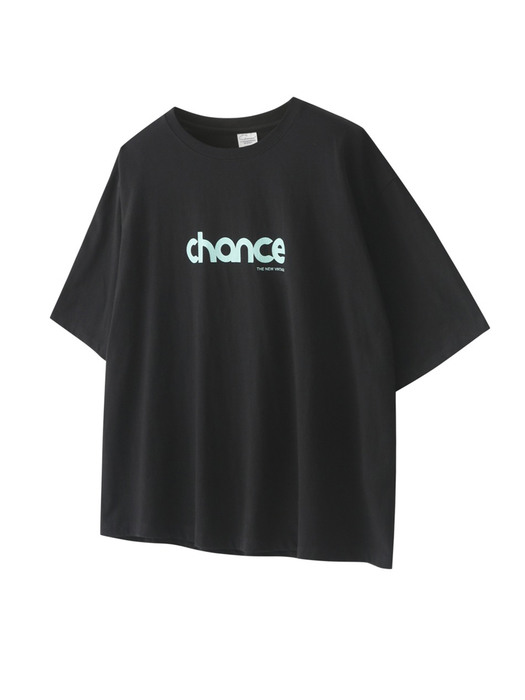 CHANCECHANCE챈스챈스]CHANCE THE NEW VINTAGE T-SHIRT(BLACK)