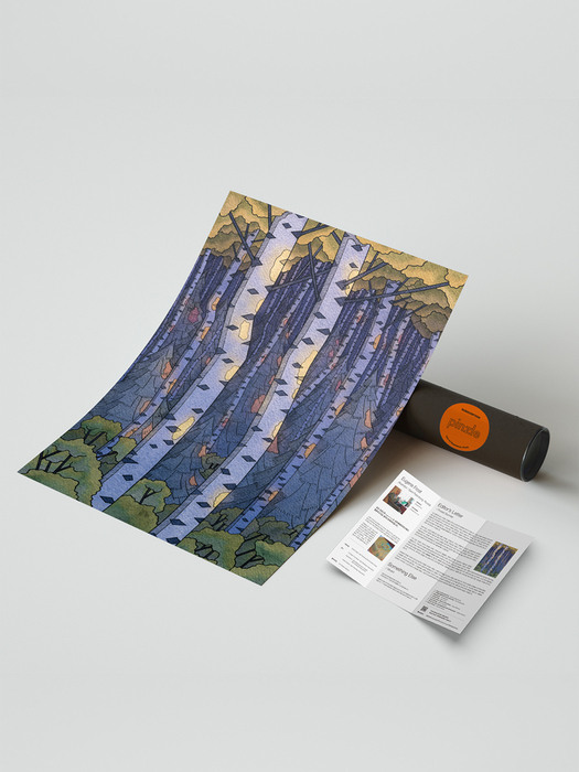 ART PRINT 43. Forest Sunrise