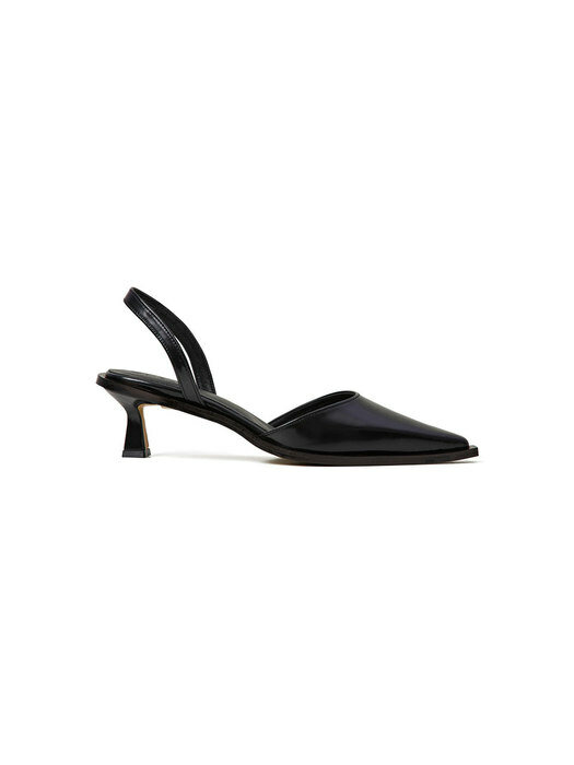 50mm Eva Stiletto Slingback (Black)