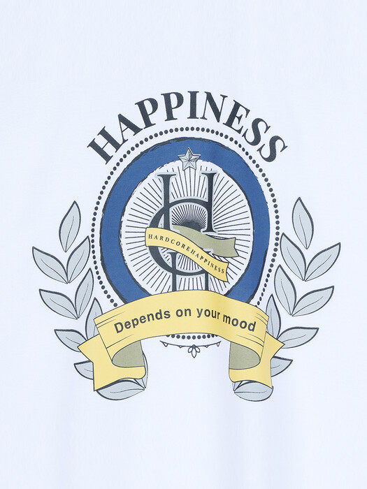 HAPPINESS LOGO TEE