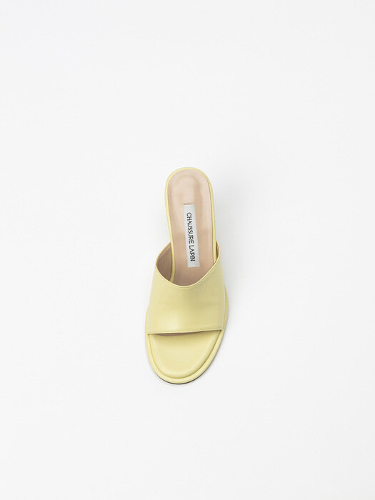 Lamarel Mule Sandals in Custard