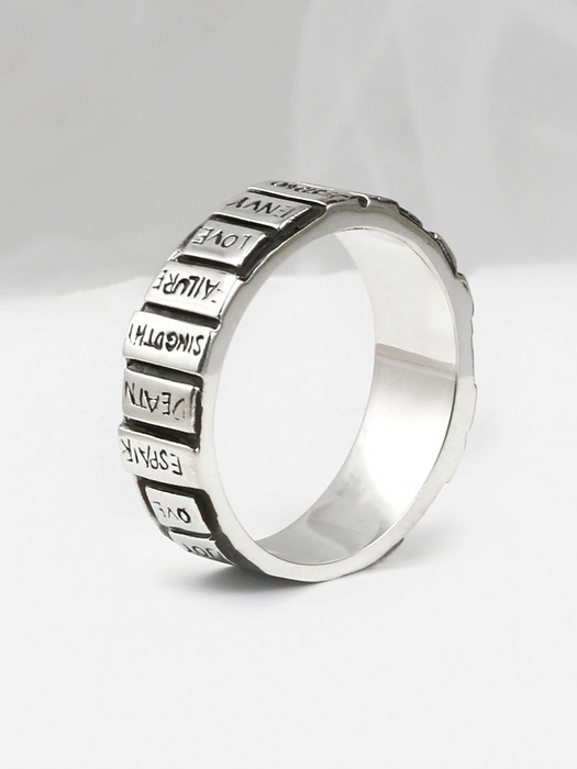 [실버 925] SVR-#S603 Have a Belief Ring