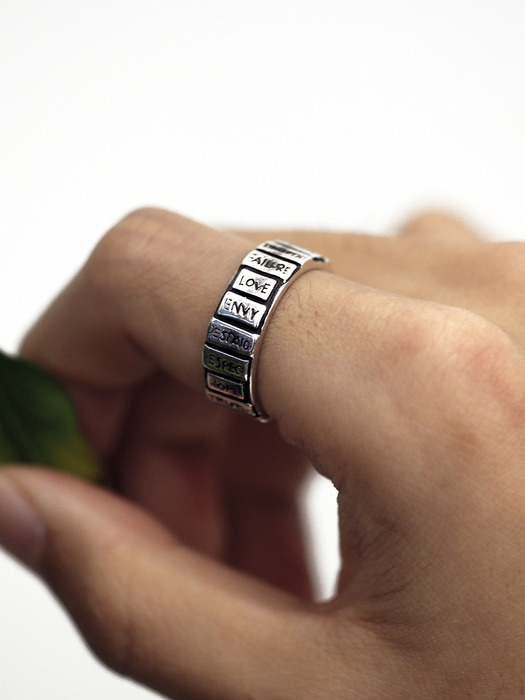 [실버 925] SVR-#S603 Have a Belief Ring