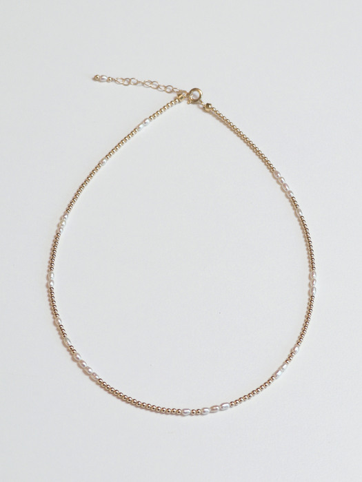 14K goldfilled mif necklace