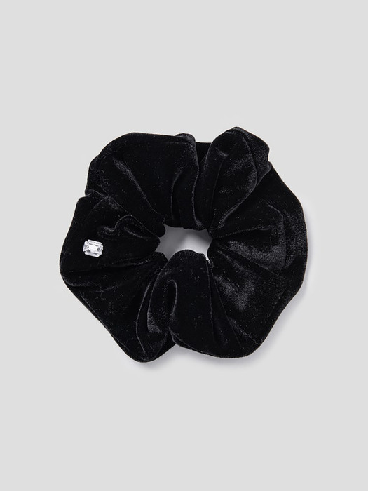 Jewelry Point Hair Scrunchie  Black (KE2X8ZM015)
