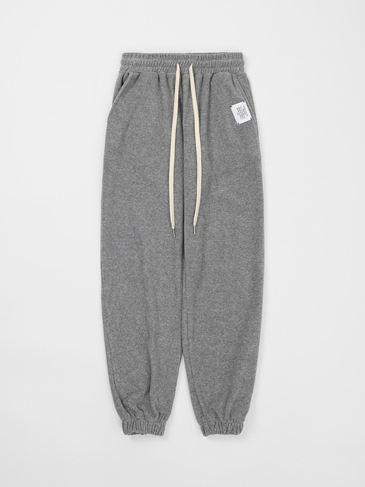 TERRY LETTER PANTS (Gray)