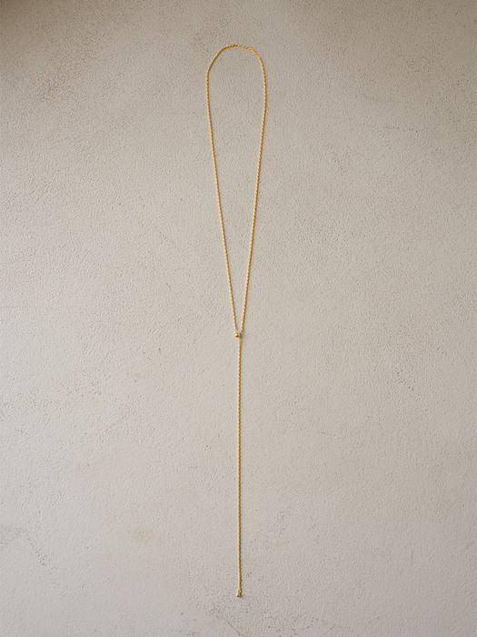 Long Rope Y_Necklace (2colors)