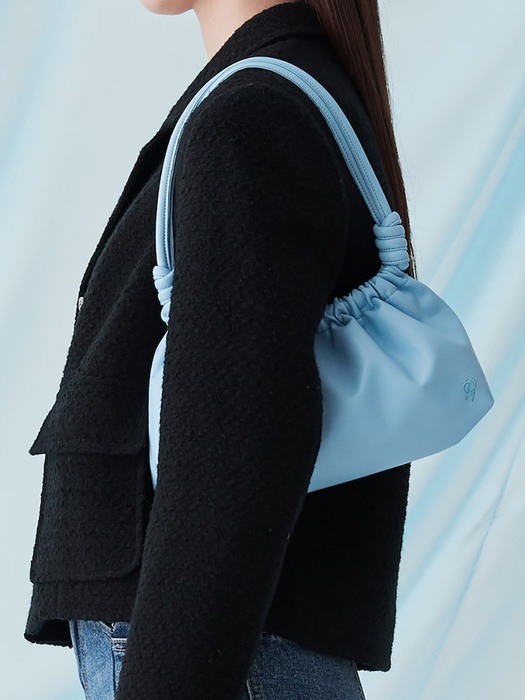 Color Point Mini Shoulder Bag  Sky Blue (KE31D3M01Q)