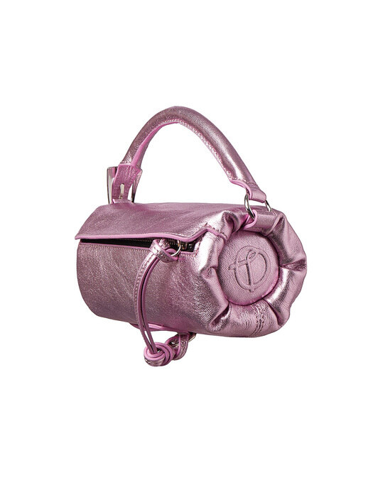バッグ OPENYY TheOpen Product Pillow HandleMini THEOPEN PRODUCT] METALLIC PILLOW HANDLE MINI, PURPLE