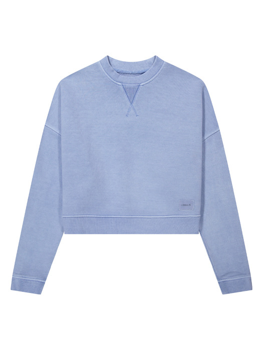 Essential Garment Dyed Sweatshirts Crop (3 Colors)