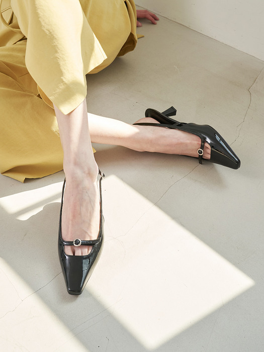 Kate Slingback Pumps Black