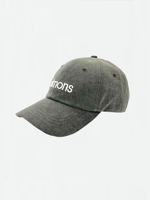 GRAY AIMONS EMBROIDERED COTTON-GABARDINE BALL CAP