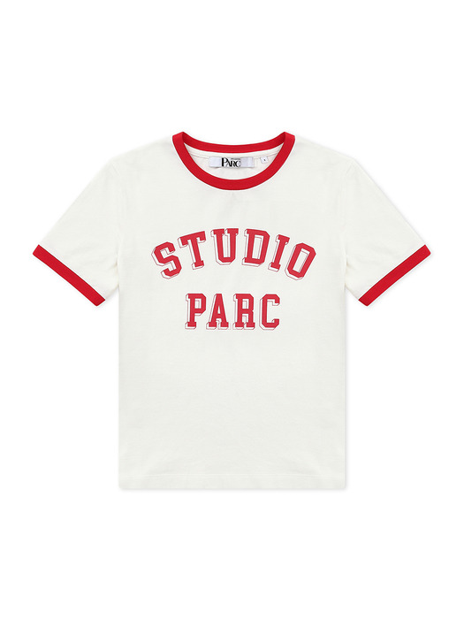 Studio Parc Ringer T-Shirt_Cream