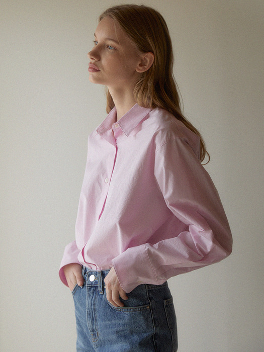 loose fit shirt (pink)