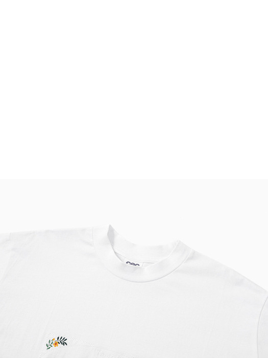 ALWAYS EMBROIDERED T-SHIRT(WHITE)