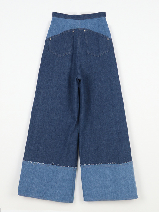 DEMI Denim Trousers - Washed Blue