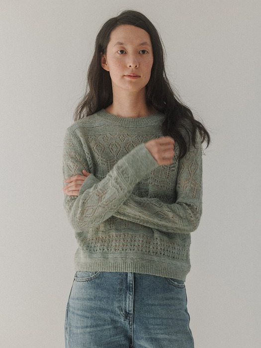 mohair scasi pullover