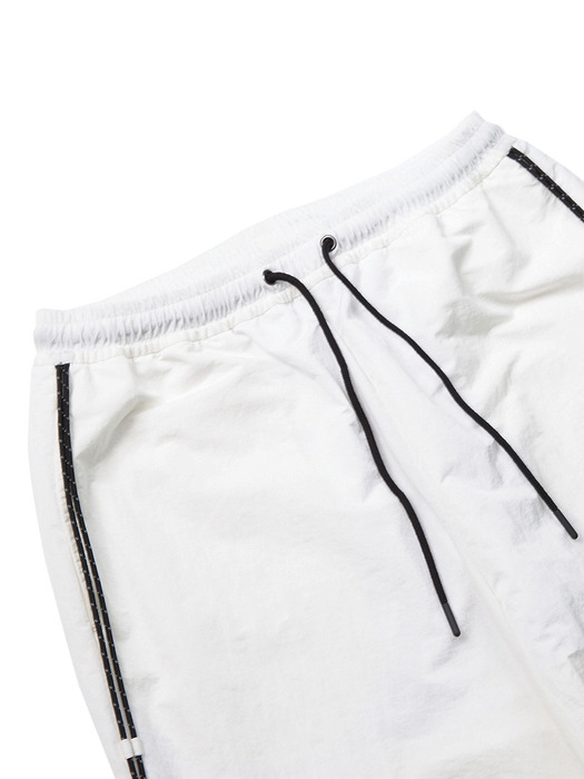 REFLECT STRING WIND PANTS - WHITE