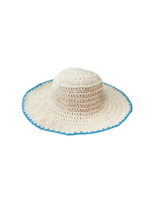 Crochet Cowboy Hat (ivory)