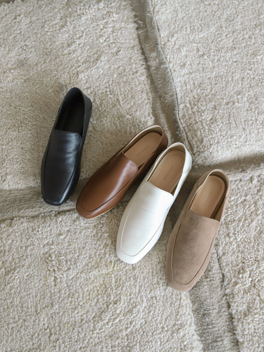 Essential loafer(solid ver 1cm, 4colors)