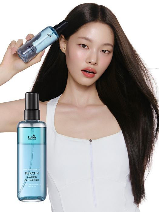 케라틴 레이어드 광채 퍼퓸 헤어 미스트 130ml