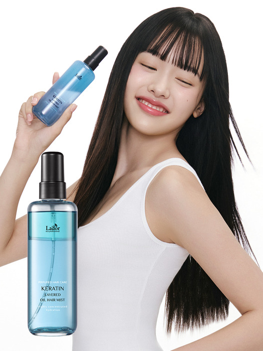 케라틴 레이어드 광채 퍼퓸 헤어 미스트 130ml