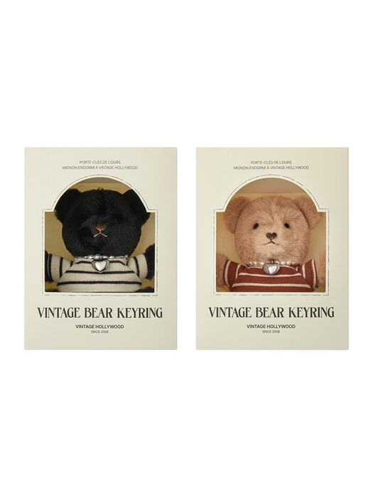 빈티지 곰돌이 키링 Vintage Bear Keyring_VH249OKE002M