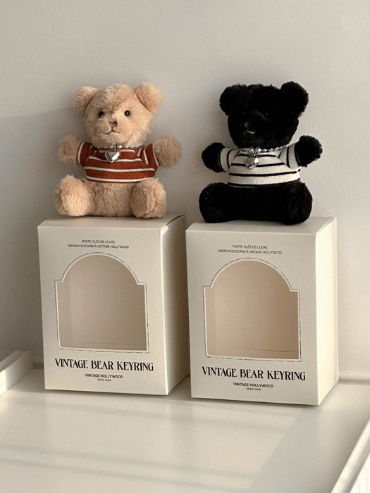 빈티지 곰돌이 키링 Vintage Bear Keyring_VH249OKE002M