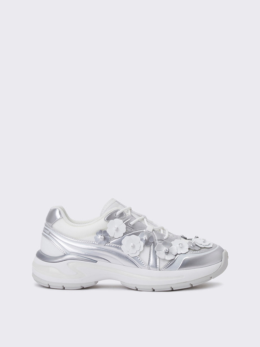 [김나영 착용] Fleur24 sneakers(white)_DG4DS24013WHT