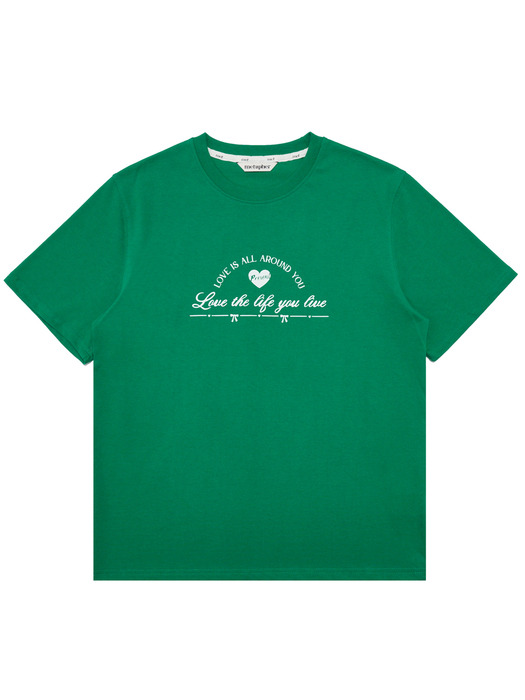 MET love present t-shirt green