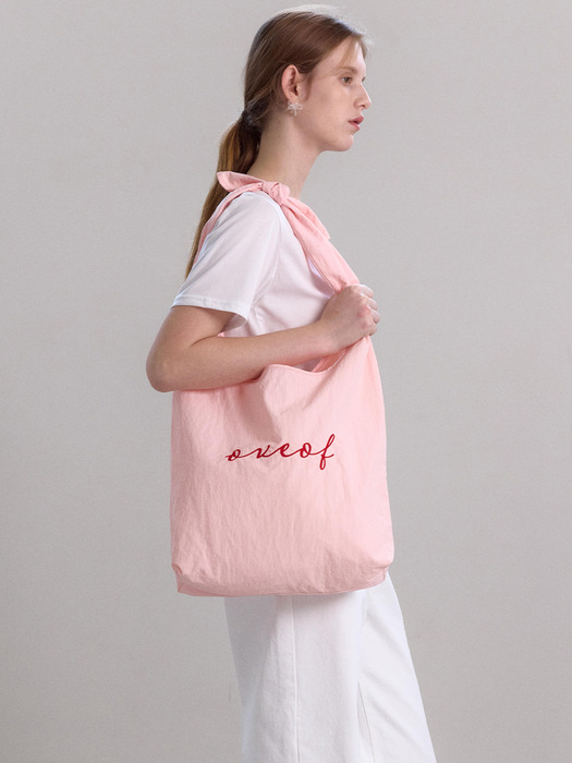 oveof logo daily bag_pink