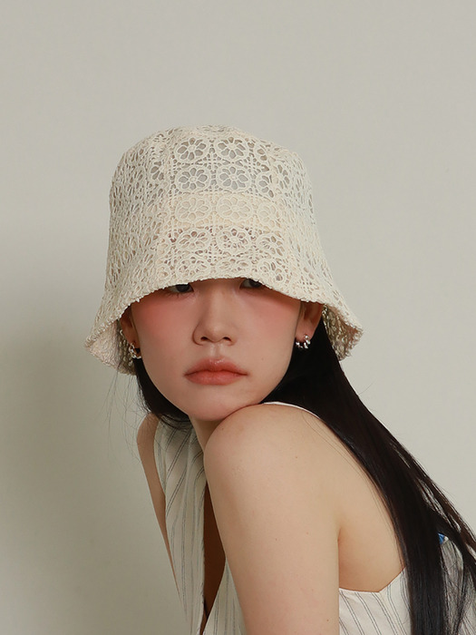 summer flower bucket hat_2 colors