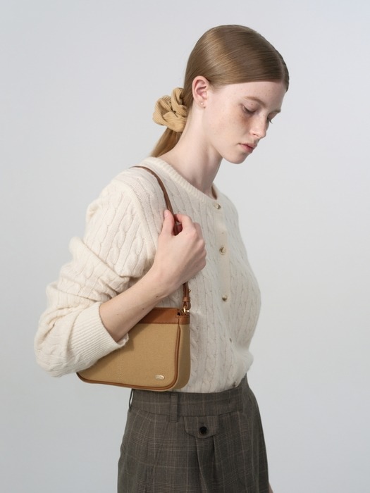 aube bag - beige (S)