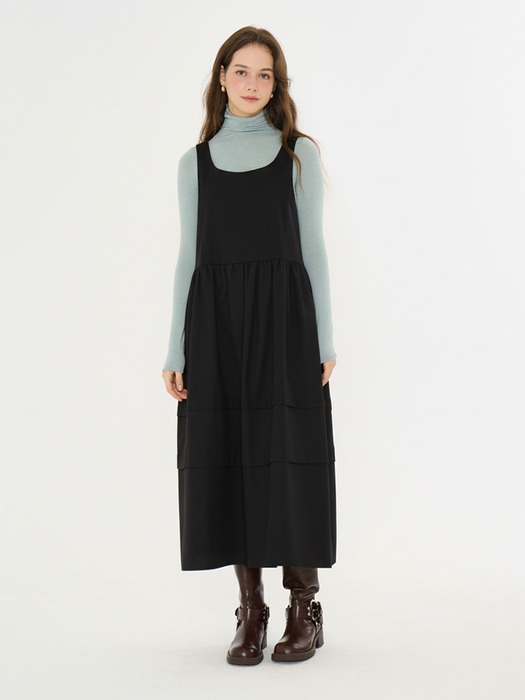 MET cosy bustier dress black