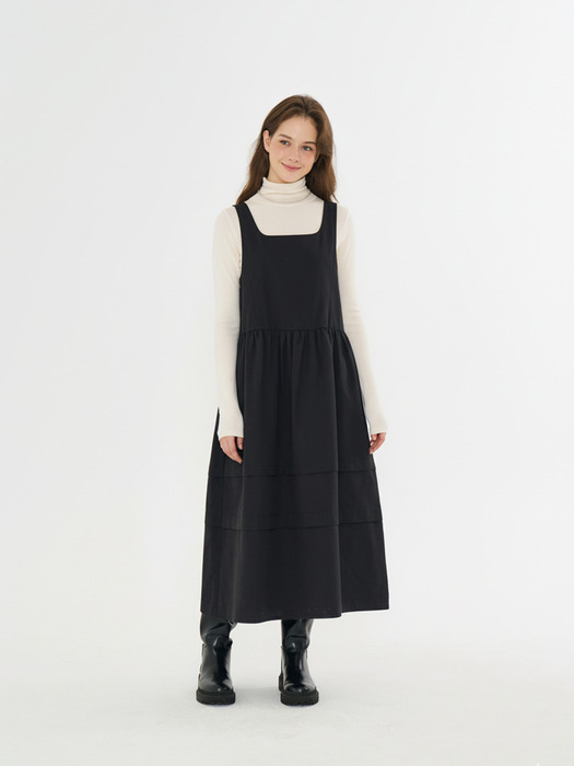 MET cosy bustier dress black