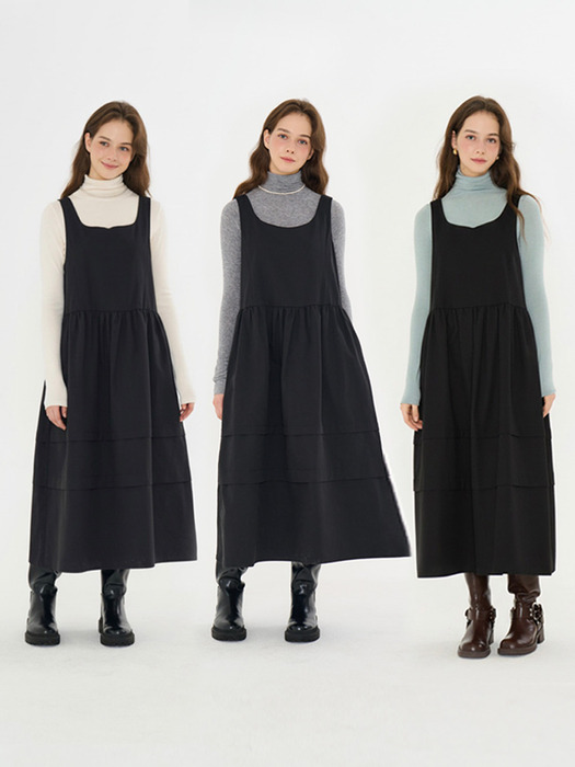 MET cosy bustier dress black