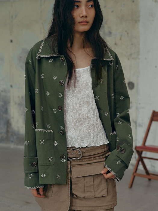 The KYOTO Jacket Green_F243JK01