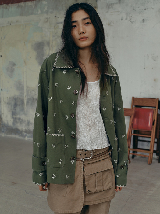 The KYOTO Jacket Green_F243JK01