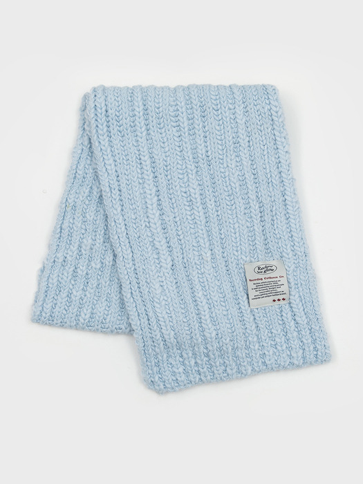 HALFNA MUFFLER BEANIE SET SKY BLUE